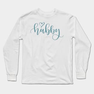 Wedding party hubby husband Long Sleeve T-Shirt